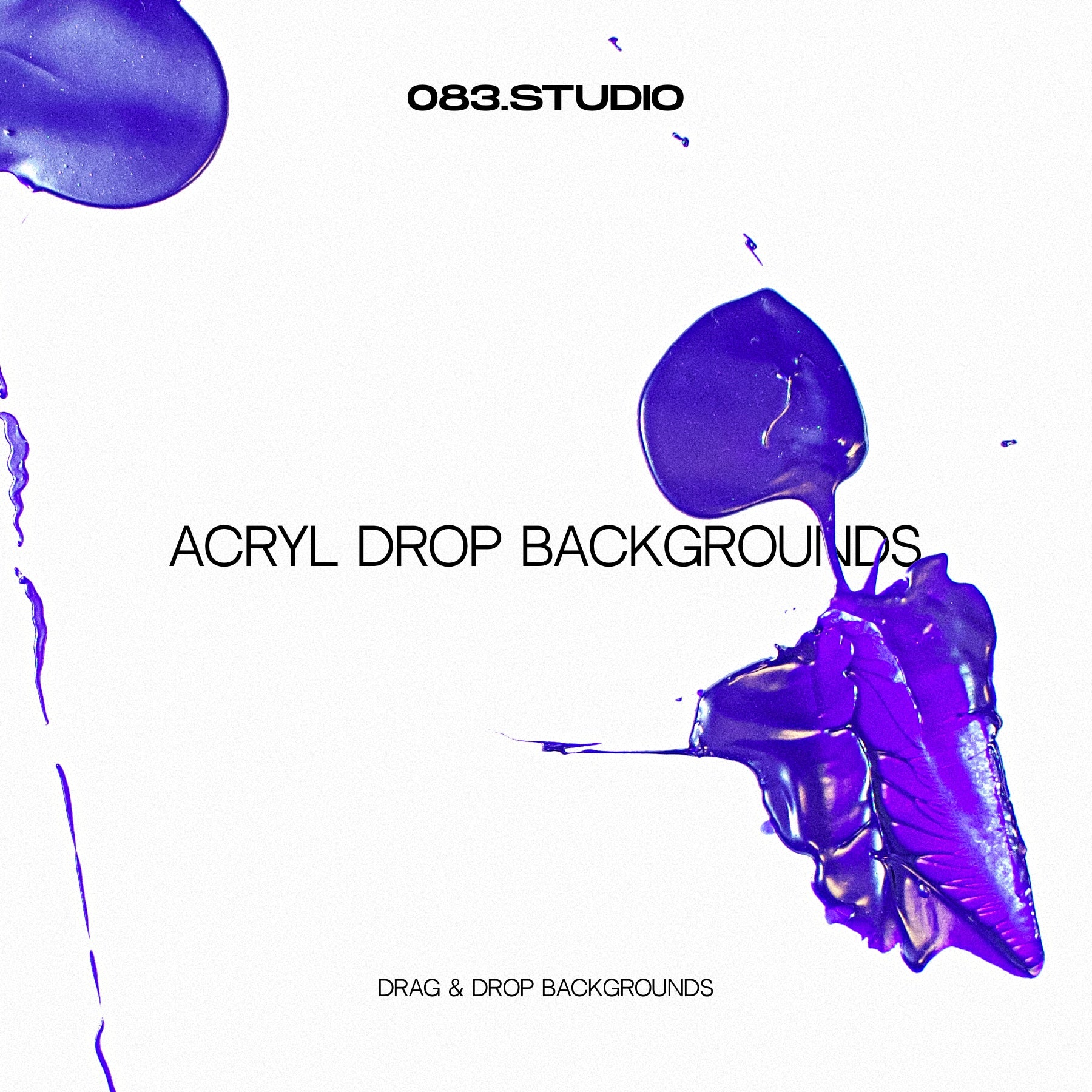 ACRYL DROP BACKGROUNDS