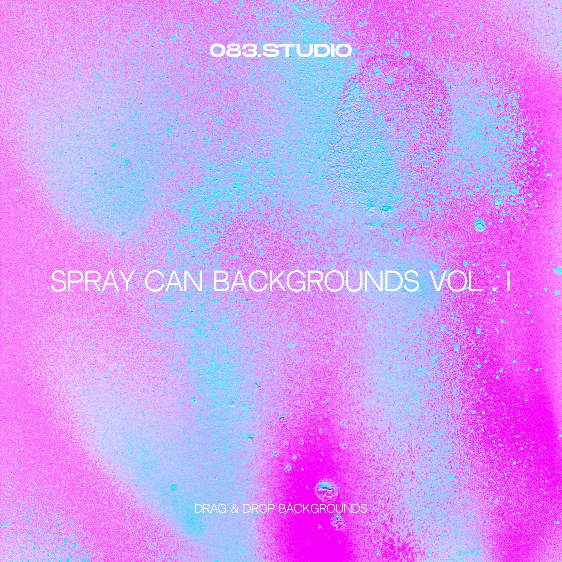 SPRAY CAN BACKGROUNDS VOL.1