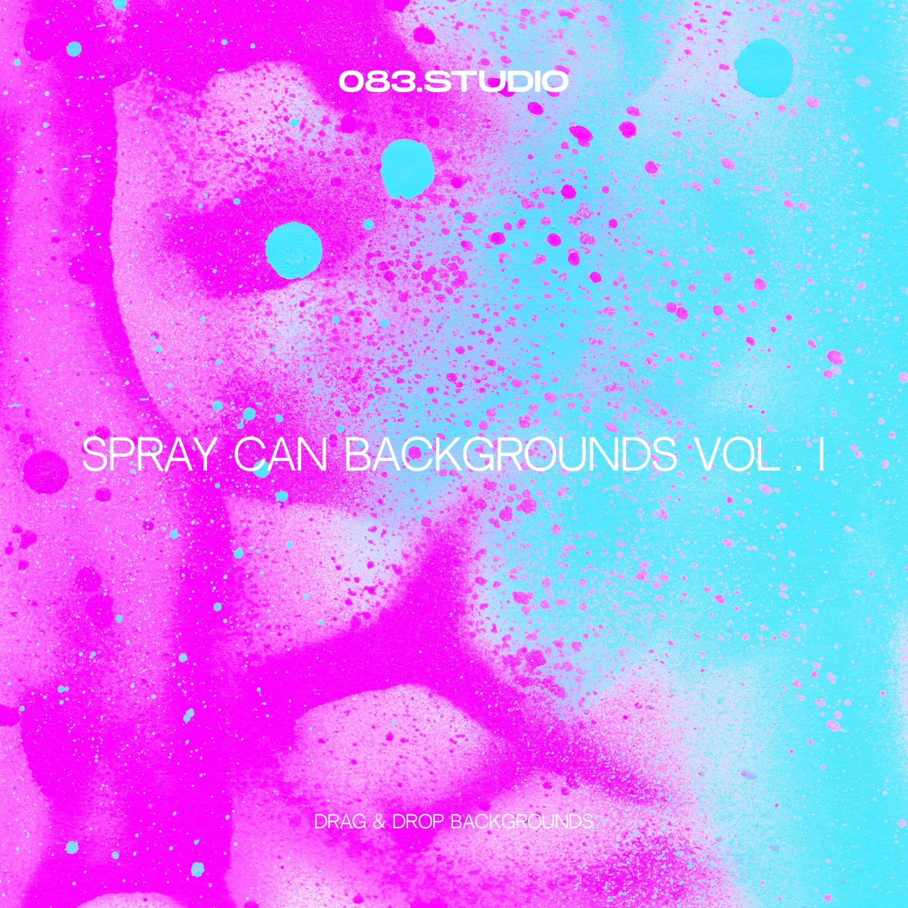 SPRAY CAN BACKGROUNDS VOL.1