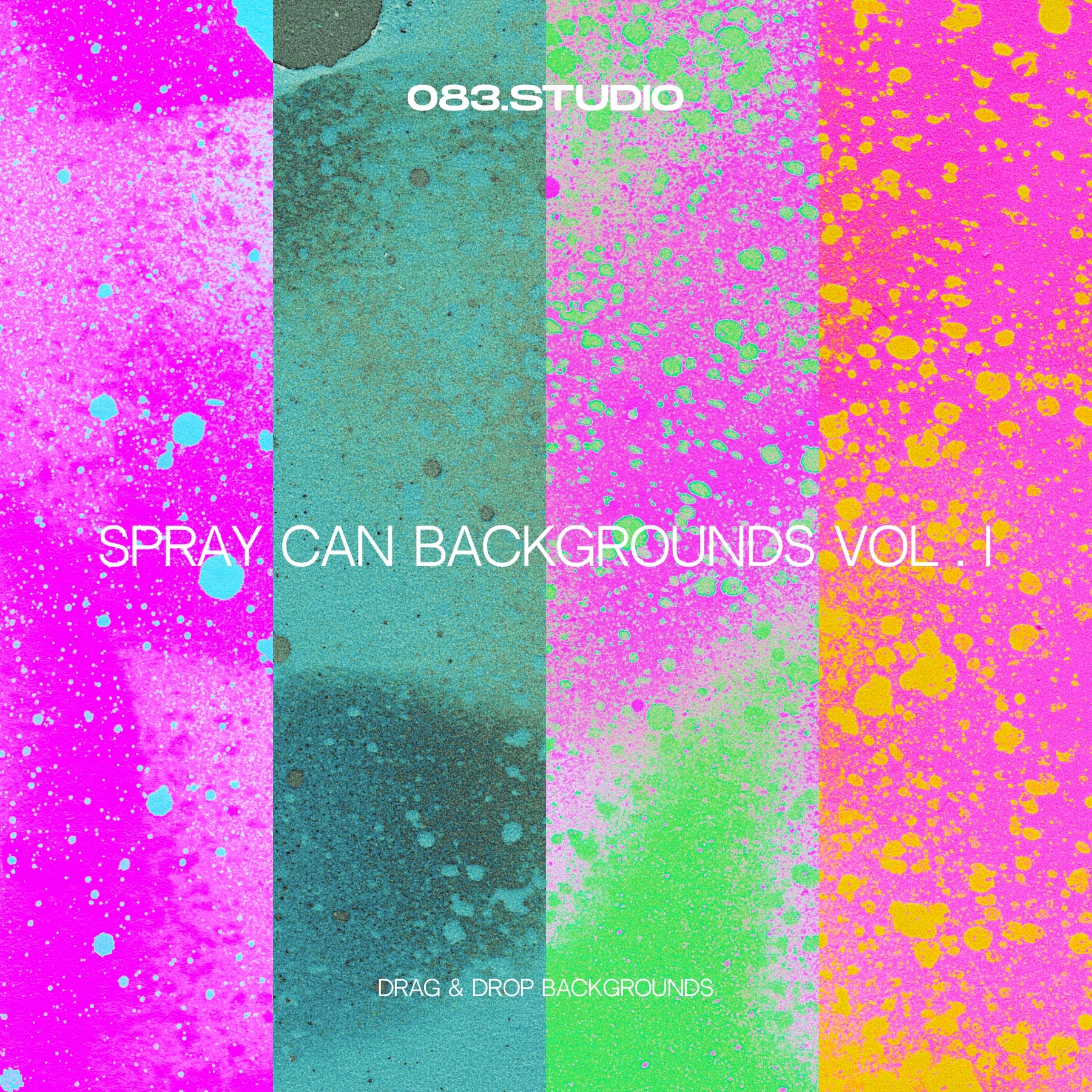 SPRAY CAN BACKGROUNDS VOL.1